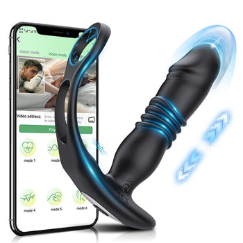 Fun Factory BOUNCER Dildo mit Kugelkern und Saugnapf wasserdicht