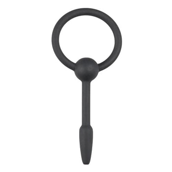 Sinner Gear Dilator Hohler Penis-Plug mit Griff-Ring