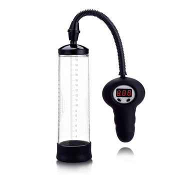 marielove Penis Pumpe elektrisch mit LCD Manometer